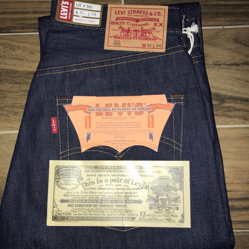 levis 501 lvc 1976