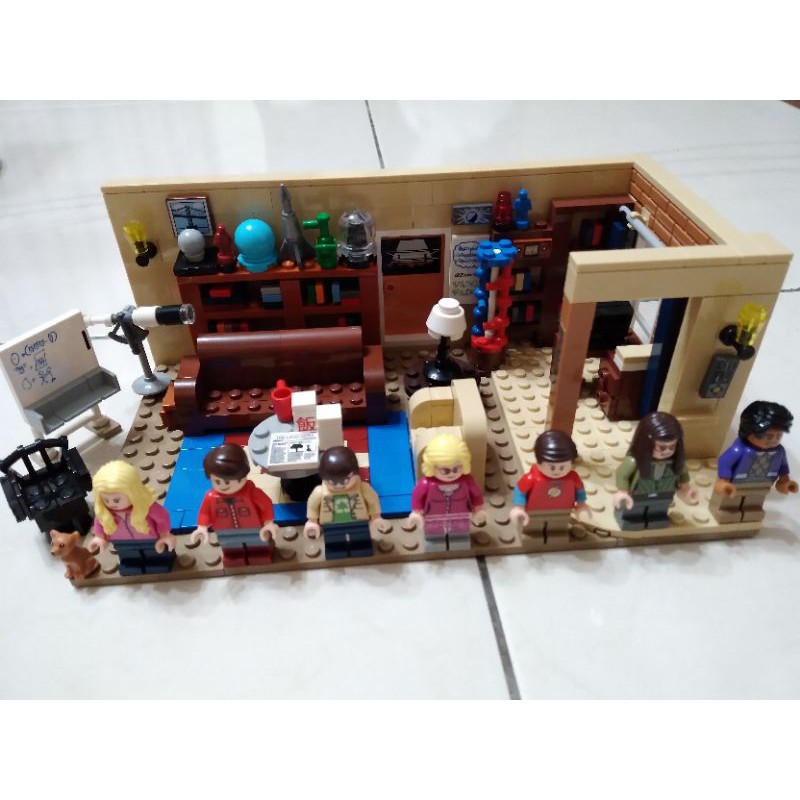 Lego 樂高 Ideas系列生活大爆炸宅男行不行可搭配六人行 蝦皮購物