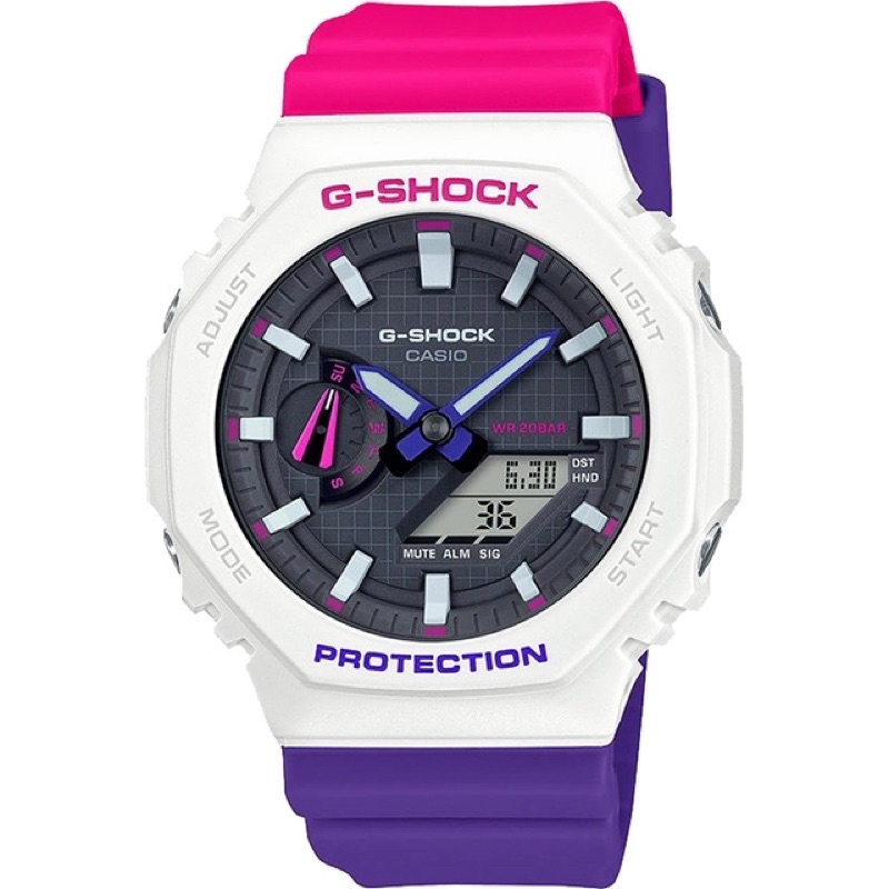 CASIO 卡西歐 G-SHOCK 特別版八角農家橡樹 GA-2100THB-7A