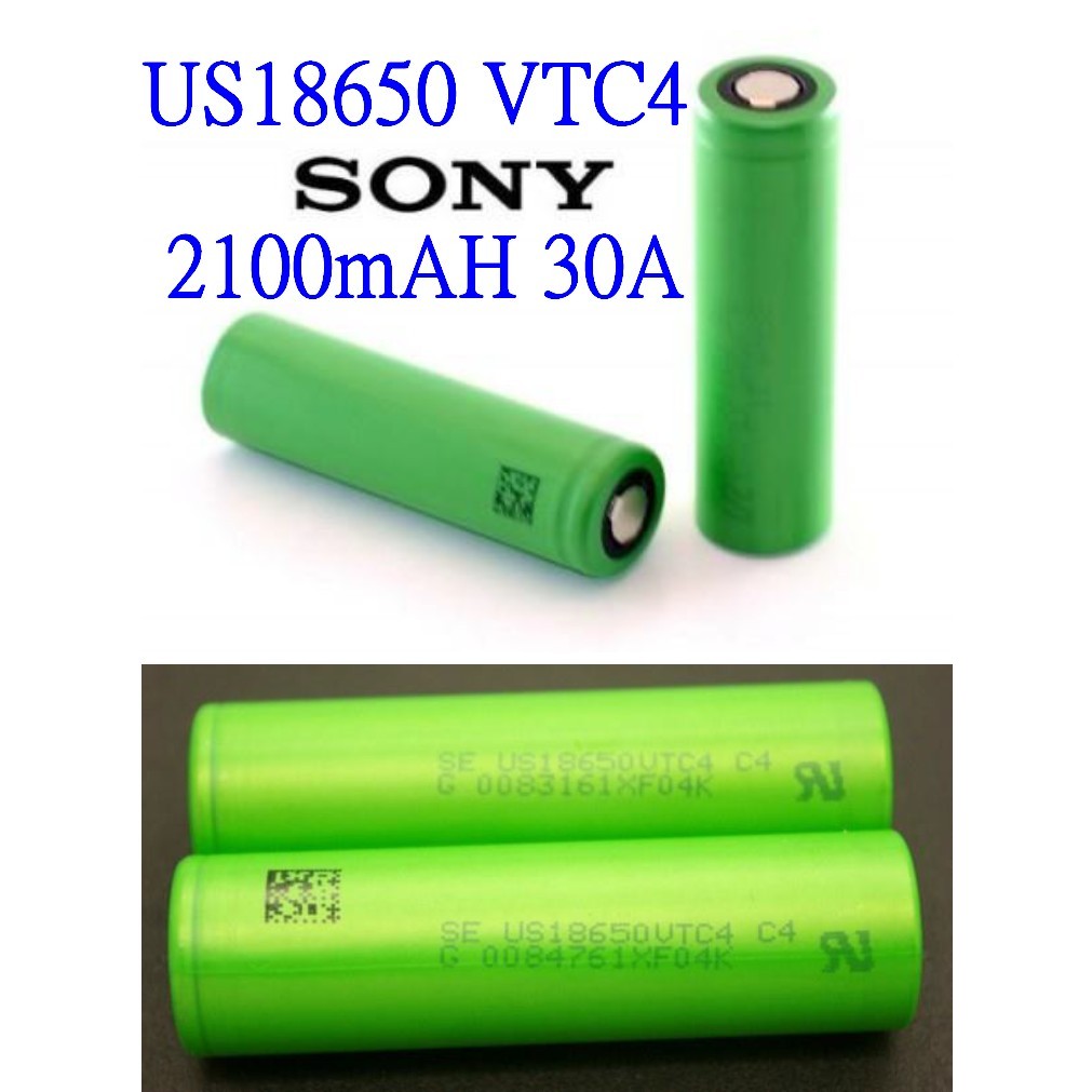 【成品購物】全新 日本 SONY 18650 VTC4 2100mAH 30A 3.7V 動力電池 充電鋰電池 離電池