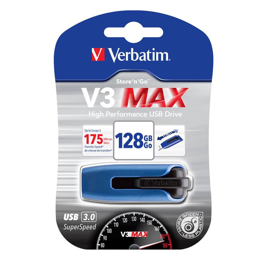 Verbatim 威寶 V3 MAX 128GB USB3.0 隨身碟  MLC 顆粒