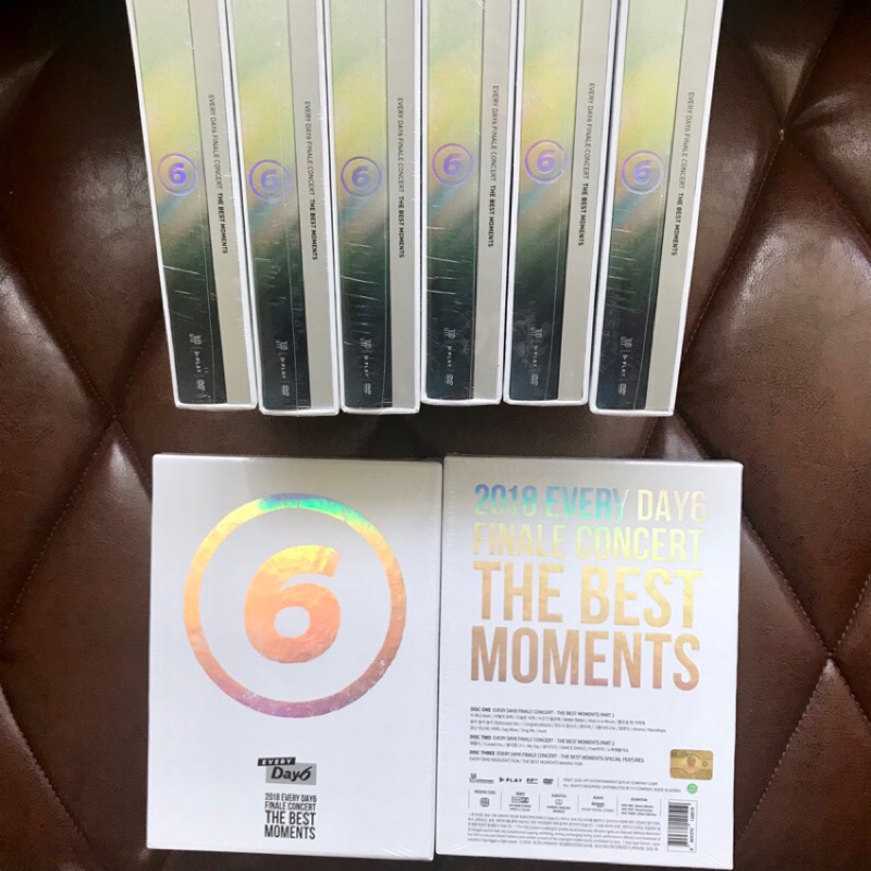 Js_預購🔺DAY6 DVD EVERY DAY 6 FINALE - THE BEST MOMENS