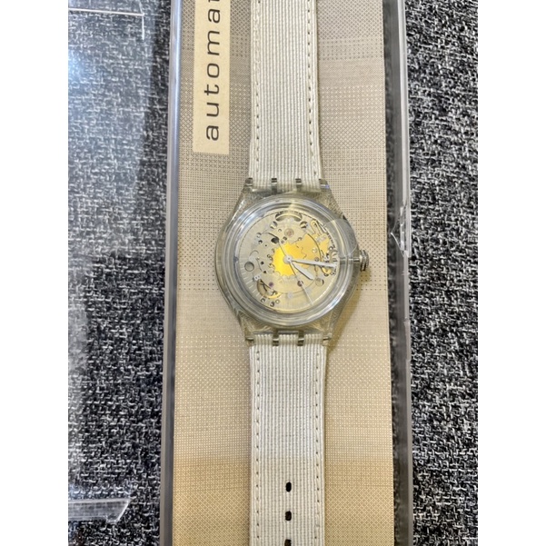 瑞士🇨🇭swatch收藏錶（白色機械錶）