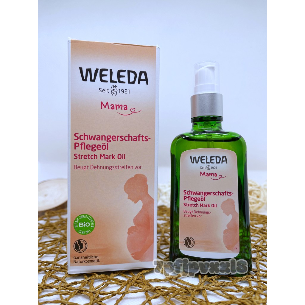 Weleda 薇莉達 孕婦專用 妊娠按摩油 100ml 德國代購