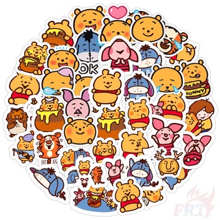50張入 ❉ 維尼熊/小熊維尼 款式2 D-卡通卡通 防水塗鴉貼紙 ❉ 潮流個性 摩托車機車電腦行李箱吉他塗鴉貼紙