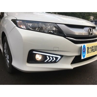 ~歐力斯~本田 HONDA CITY 日行燈 CITY 晝行燈 CITY 野馬款日行燈 專用日行燈 帶方向燈功能