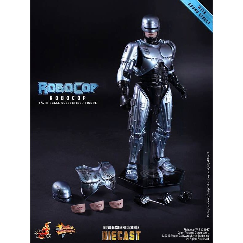 HOT TOYS MMS202 D04 合金機器戰警 ROBOCOP 12吋人偶 野獸國代理版(MMS203)