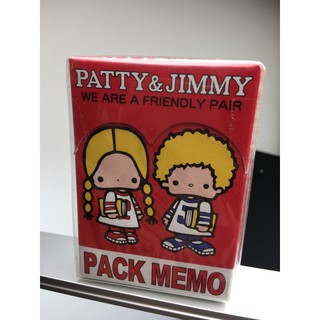 Sanrio Patty & Jimmy 2010年出品 50th 盒裝便條紙