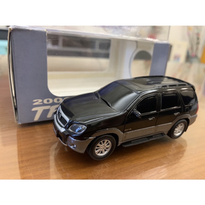 Mazda馬自達 原廠絕版1/43塑製迴力模型車 2006 Tribute 4WD/2WD黑色