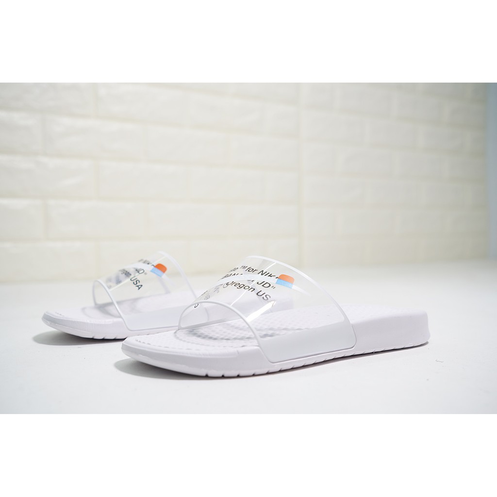 off white nike slides