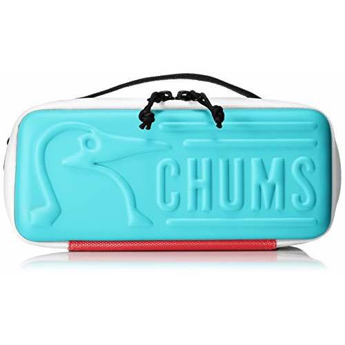 CHUMS Booby Multi Hard Case S 收納盒 藍綠/紅 CH621204T010