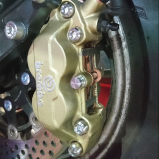 一二工作室 對四 本體 螺絲 不鏽鋼 耐用 耐用 brembo 大螃蟹 新卡鉗必改物 一隻價格