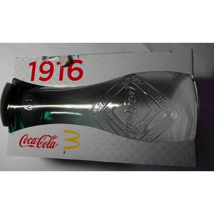 馬克杯隨行杯盤子系列台灣2015麥當勞Coca-Cola年份曲線杯可口可樂曲線杯玻璃杯1916年份