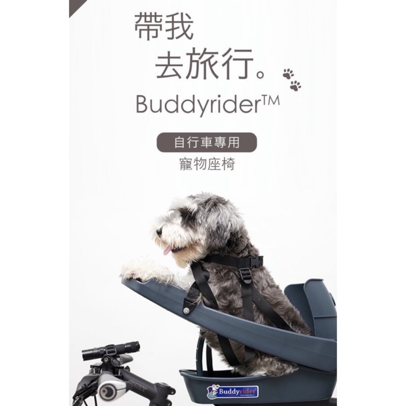 加拿大購入 Buddyrider 寵物座椅 自行車專用