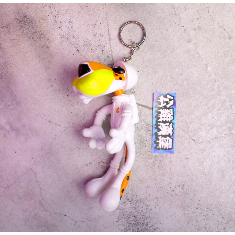 「Cheetos 奇多豹 宇宙人服裝 12cm 吊飾 鑰匙圈 @公雞漢堡」
