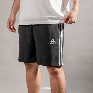 【Omaha】adidas CHELSEA 3-STRIPES 男款 黑白 運動 健身 慢跑 短褲 運動短褲
