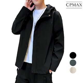 【CPMAX】日系簡約連帽夾克外套 情侶裝 拉鍊 外套 外 套 風衣 連帽夾克 連帽外套 連帽 帽外套 開衫【C131】
