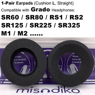 Misodiko 泡沫耳墊可替代 Grado SR60, SR80, RS1, RS2, SR125, SR225, S