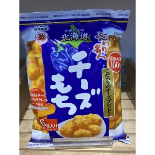 【50零食小舖】日本 越後製果 北海道泡芙起士米果球（每包有6袋入）