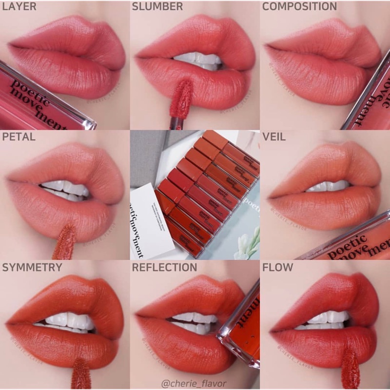 現貨秒出 韓國正品代購 Poetic Movement 羽絨共舞柔霧潤唇釉主打色 05 Veil 甜蜜泰奶色 蝦皮購物