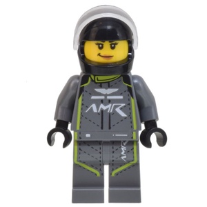 LEGO 樂高 人偶 奧斯頓馬丁 Valkyrie AMR Pro 賽車手 sc098 76910