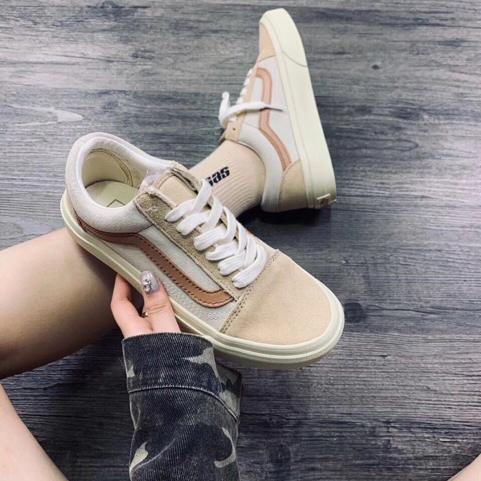 現貨）萬斯VANS OLD SKOOL Madewell CAMEL 