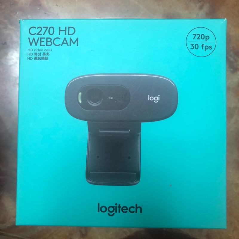 全新 羅技 C270 快速出貨 HD720P 網路鏡頭 直播鏡頭 視訊鏡頭 網路攝影機 直播 攝影機 視訊