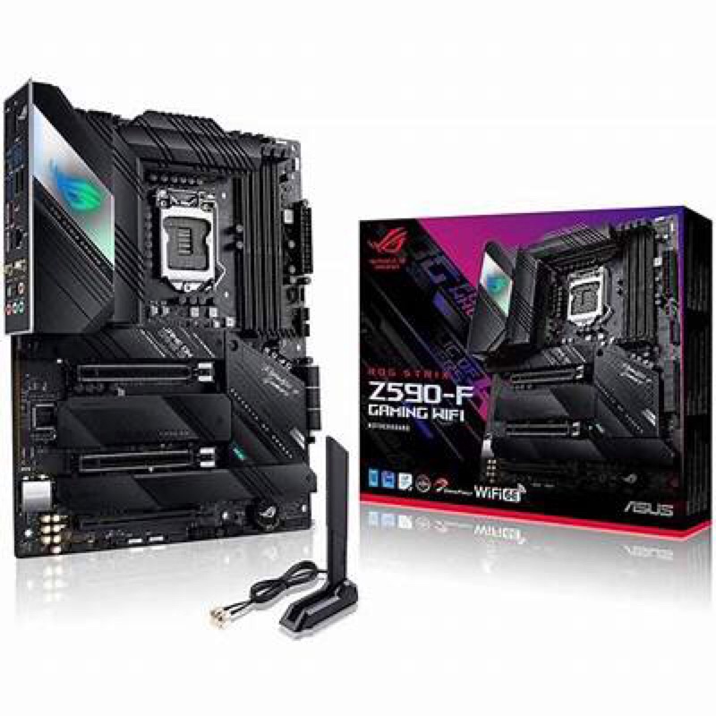 ASUS 華碩 ROG STRIX Z590-F GAMING 主機板 （全新未註冊）