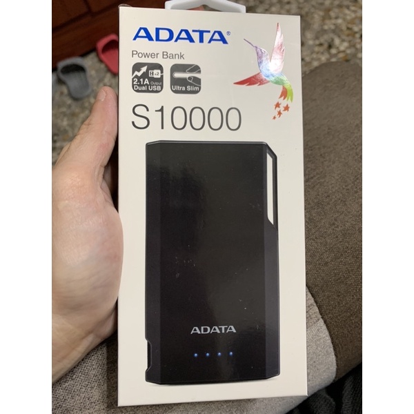 ADATA威鋼 S10000 6300mAh 黑色 全新