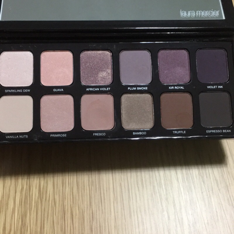 Laura Mercier 蘿拉蜜思藝術家眼影盤大沛推薦知性滑順大地色紫色 蝦皮購物
