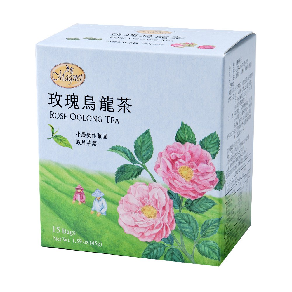 曼寧_風味台灣茶系列_玫瑰烏龍茶3公克×15入