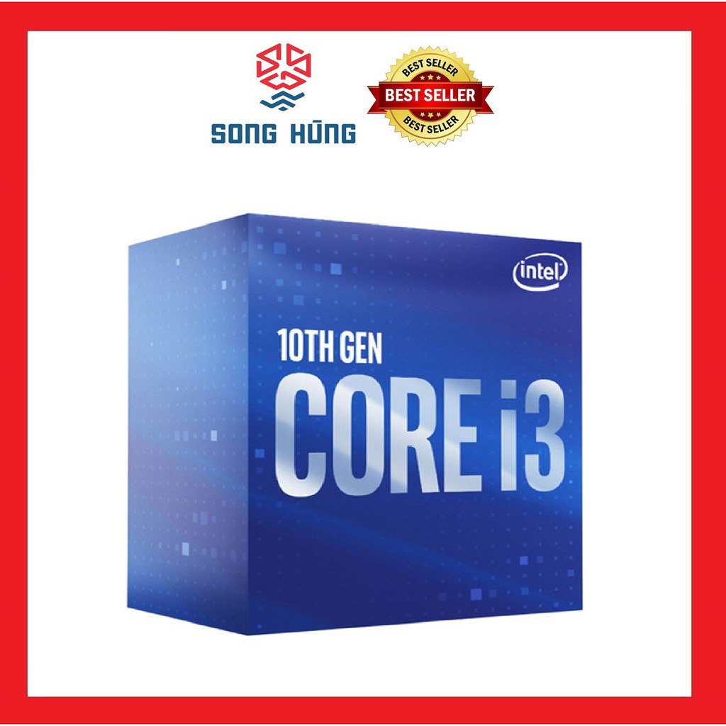 Cpu 新托盤 Intel Core i3-10100(3.6GHz 渦輪高達 4.3Ghz,4 核 8 線程,6MB