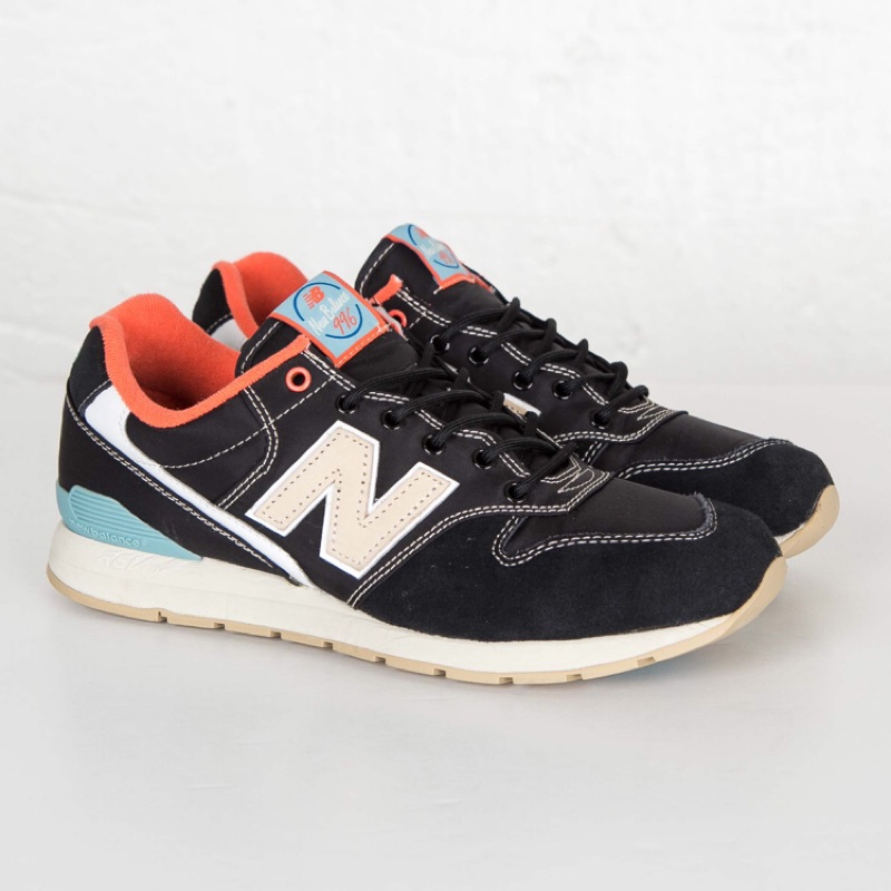 《全新特價》New Balance 996 復古運動休閒鞋 MRL996GG 黑橘紅 麂皮 原廠公司貨 正品 慢跑