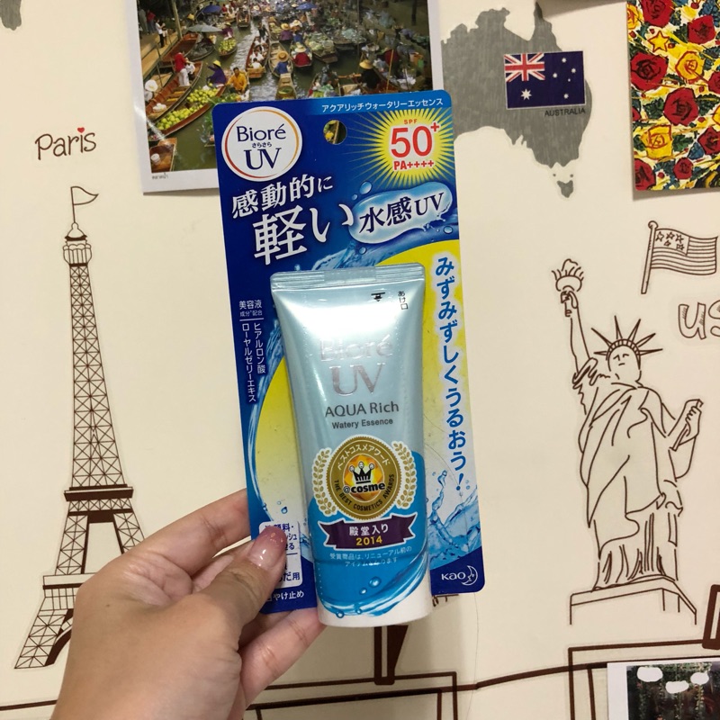 日本購回 蜜妮Biore 含水防曬保濕水感UV水凝乳 SPF50+/PA 50g