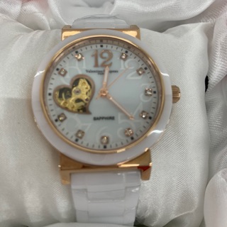 [全新現貨]范倫鐵諾 陶瓷機械手錶（可幫調整錶圍）