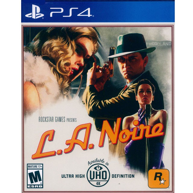 PS4 黑色洛城 英文美版 L.A.Noire【一起玩】(現貨全新)