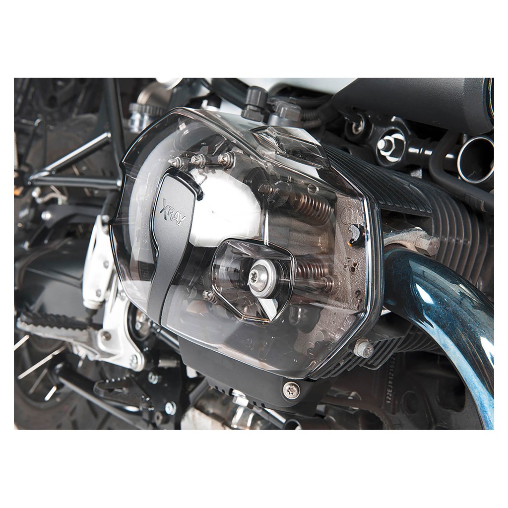 【德國Louis】XRAY透明水平對臥引擎蓋 BMW RnineT R1200GS 透視引擎保護蓋編號10016390