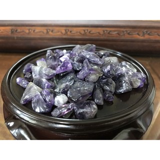 【靜福緣】優質純天然五行水晶『紫水晶』100g/包 智慧石 紫晶五色石運聚財聚寶盆