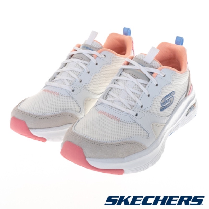 「零碼8.5/25.5cm」SKECHERS  ARCH FIT  女款  休閒鞋（149723WMLT）