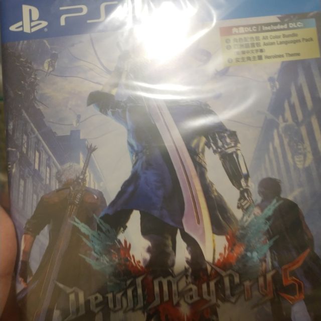PS4  惡魔獵人5 Devil May Cry 5 全新未拆