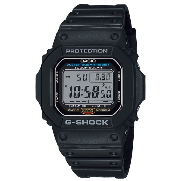 【CASIO】卡西歐 G-SHOCK 太陽能 復刻 運動手錶 G-5600E 防水 台灣卡西歐保固一年