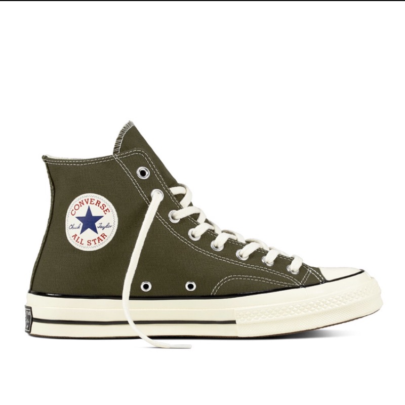 Converse All ster 1970s墨綠高
