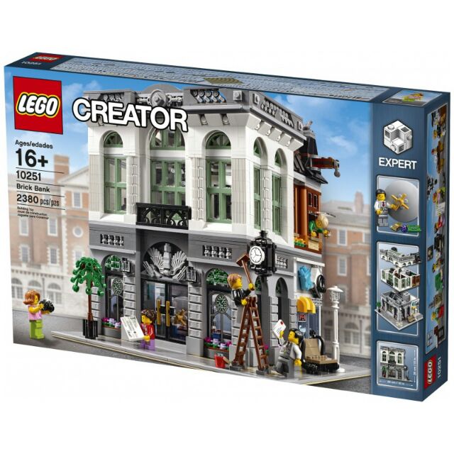 LEGO 樂高 10251 磚塊銀行 轉角銀行 Brick Bank 街景系列 全新未拆