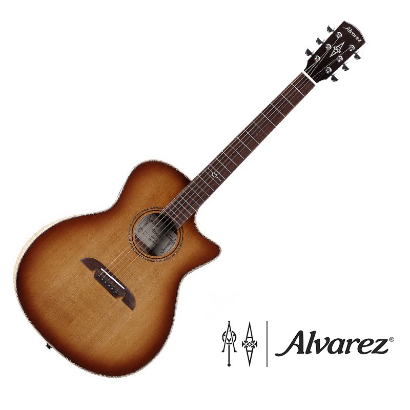 Alvarez AGA95CARSHB 紅松面板 相思木背側 面單 民謠吉他 - 【他,在旅行】