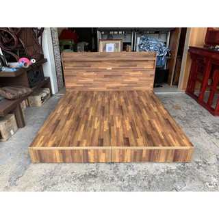 香榭二手傢俱*全新精品 工業風積層木雙人加大6x6.2尺插座式床頭片床組(三分板)-床架-床板-床底-床框-充電雙人床箱