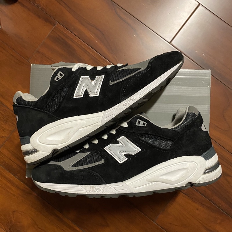 New balance m990bk2 990 v2 黑 美製 us10