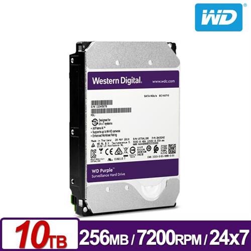 WD 威騰 WD102PURZ 紫標 10TB 3.5吋監控系統硬碟