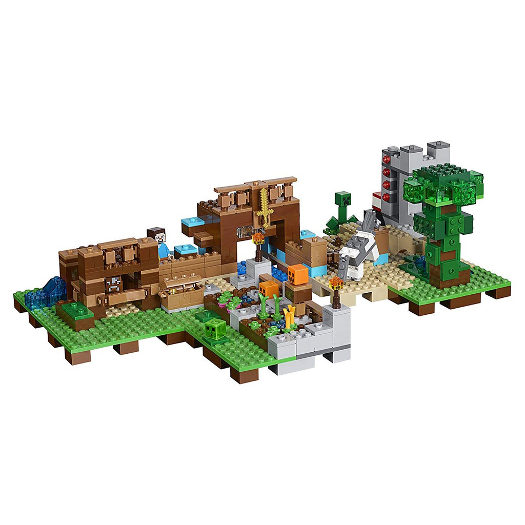 minecraft lego the crafting box 2.0