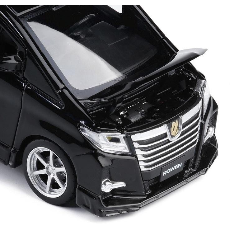 阿莎力1 32 豐田toyota 阿法alphard 套件版原廠授權高階合金車1 32 蝦皮購物