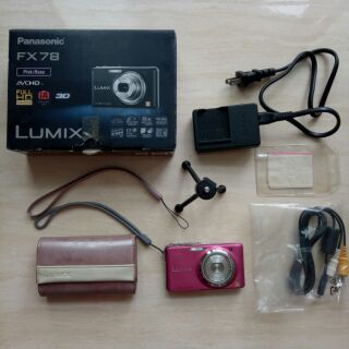 Panasonic LUMIX DMC-FX78 觸控隨身口袋機 二手相機 粉紅相機